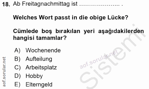 Soru 18