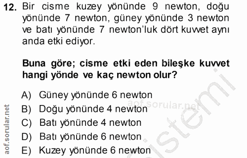 Soru 12