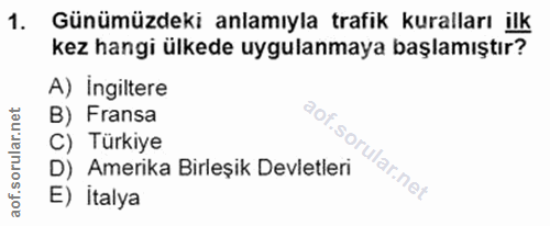 Soru 1