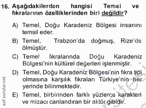 Soru 16