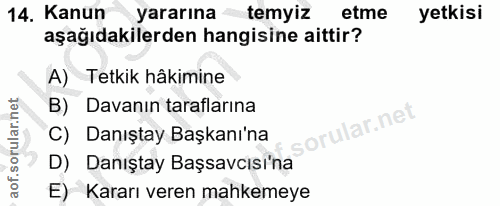 Soru 14