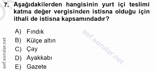Soru 7