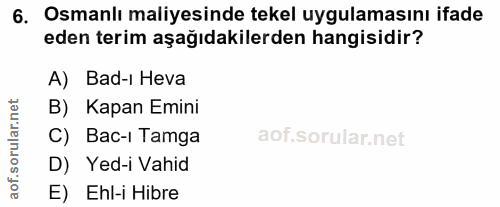 Soru 6