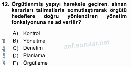 Soru 12