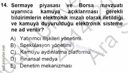 Soru 14