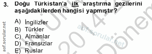 Soru 3