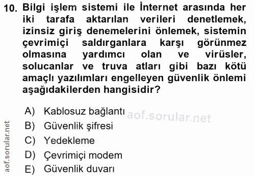 Soru 10