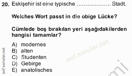 Soru 20