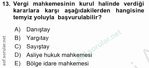 Soru 13