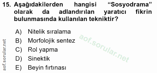 Soru 15