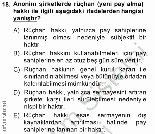 Soru 18