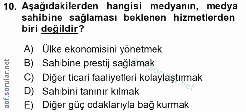 Soru 10