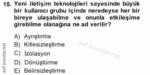 Soru 15