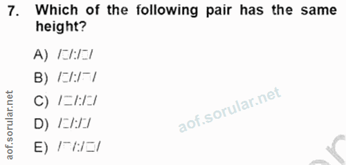 Soru 7