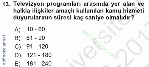 Soru 13