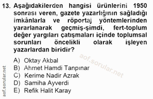 Soru 13