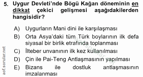 Soru 5