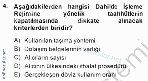 Soru 4