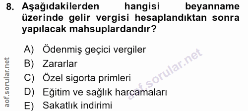 Soru 8