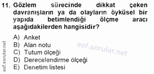 Soru 11