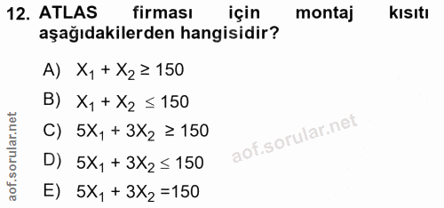 Soru 12