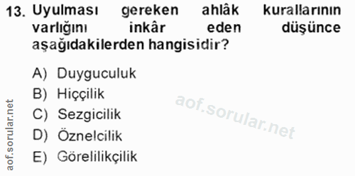 Soru 13