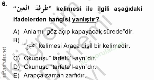 Soru 6