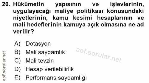 Soru 20