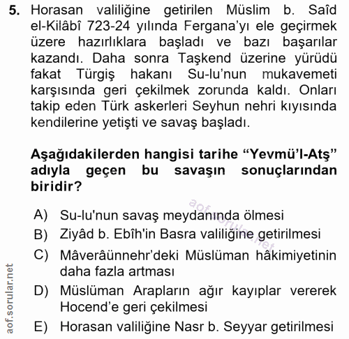 Soru 5