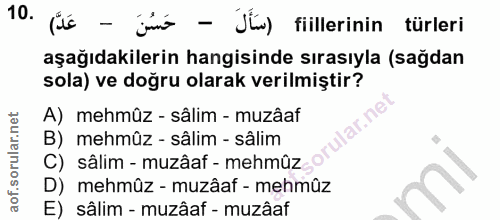 Soru 10