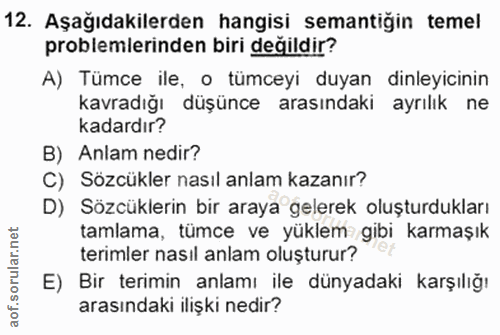 Soru 12