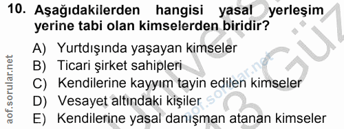 Soru 10