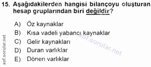 Soru 15