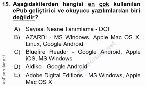 Soru 15