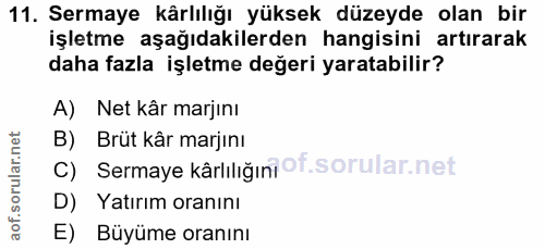Soru 11
