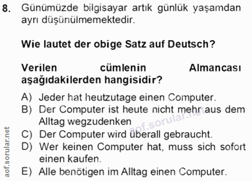 Soru 8