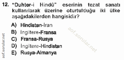 Soru 12