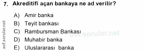 Soru 7