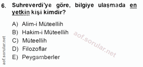 Soru 6