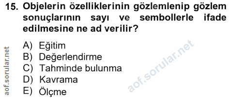 Soru 15
