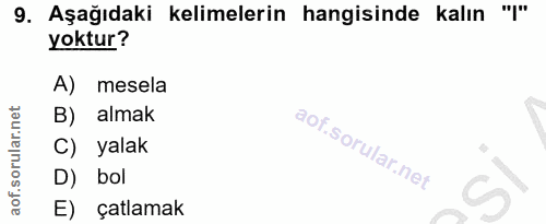 Soru 9