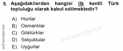 Soru 5