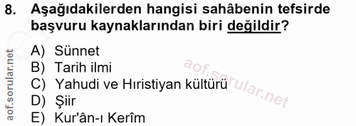 Soru 8