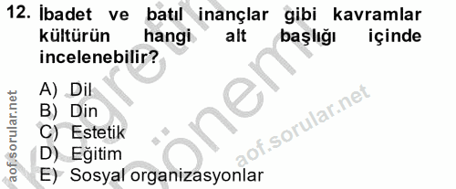 Soru 12