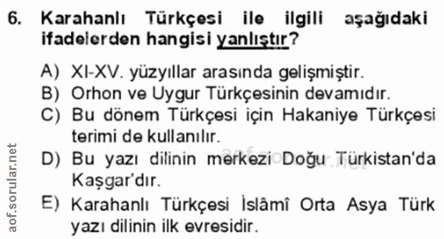 Soru 6