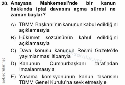 Soru 20