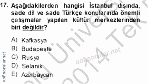 Soru 17