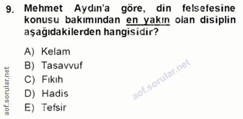 Soru 9