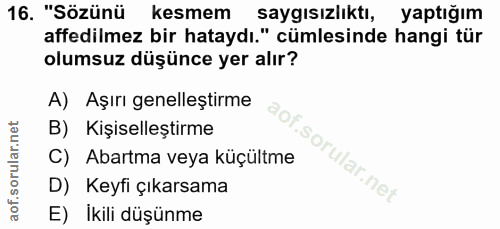 Soru 16