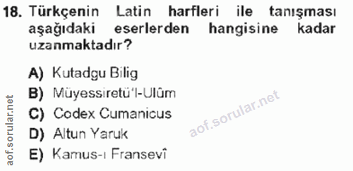 Soru 18